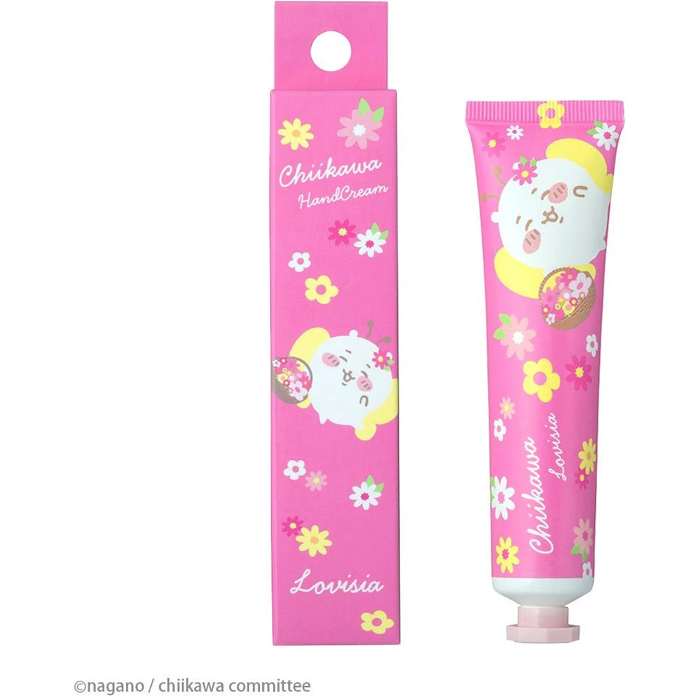 萌萌哒限定 日本lovisia联名吉伊卡哇Lovisia Chiikawa Large Collection Hand Cream Chikawa Pionie Fragrance护手霜吉伊卡哇已款 牡丹香味