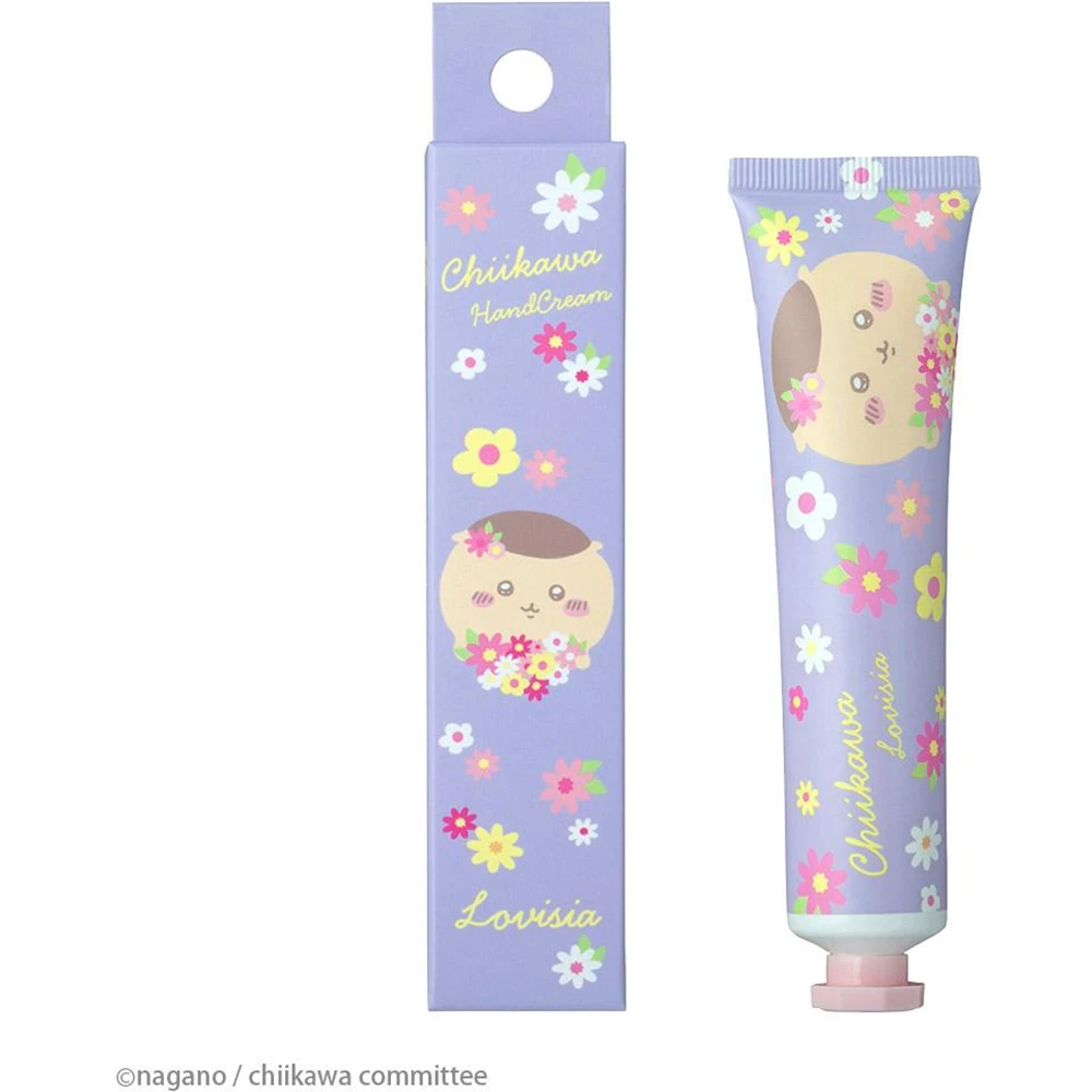 萌萌哒限定 日本lovisia联名吉伊卡哇Lovisia Chiikawa Large Collection Hand Cream Curimanju Magnolia Scent 护手霜木兰香款 栗子馒头款
