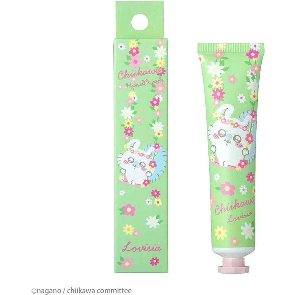 萌萌哒限定 日本lovisia联名吉伊卡哇Lovisia Chiikawa Large Collection Hand Cream Momonga Suitopy Fragrance护手霜