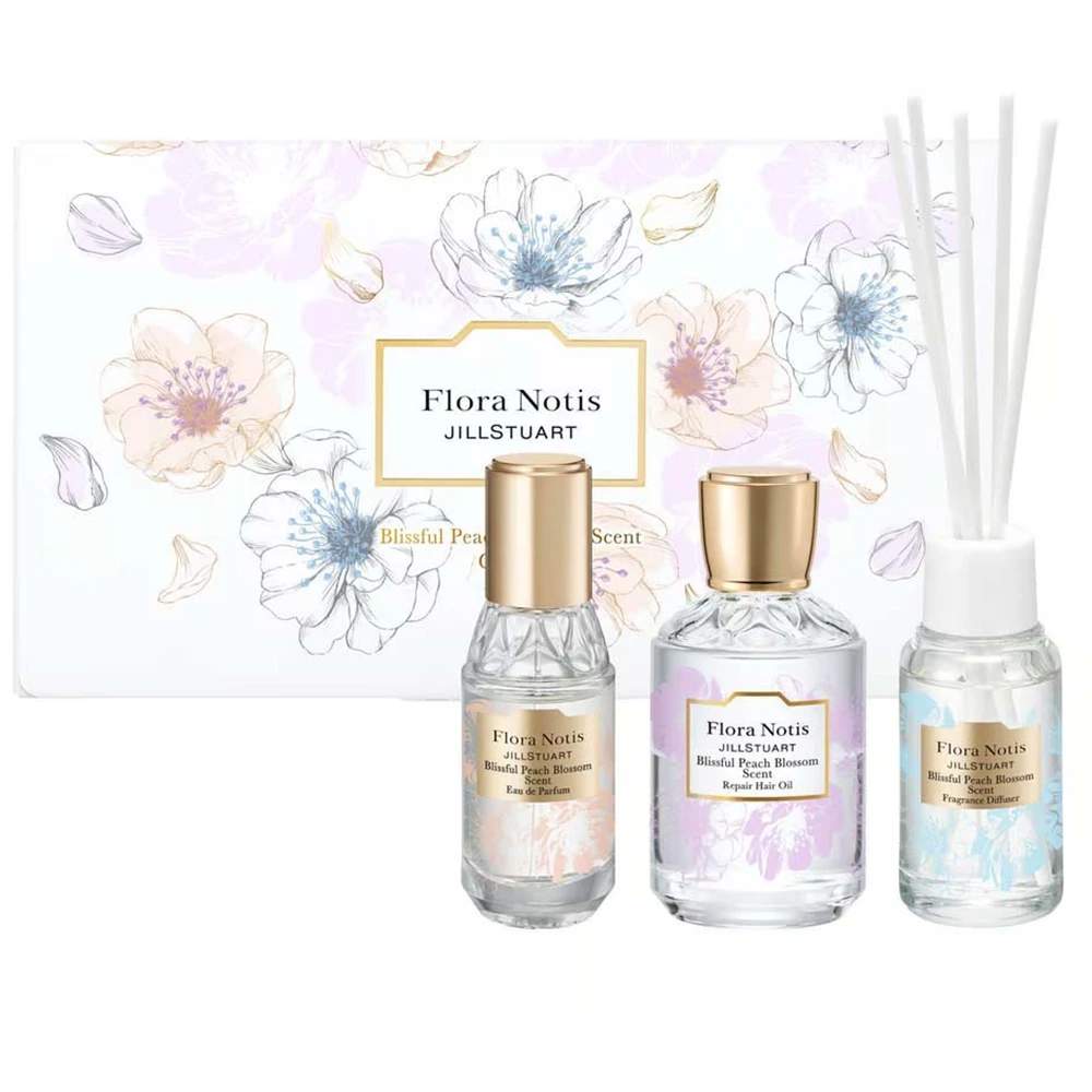 Flora Notis Jill Stuart Blissful Peach Blossom Coffret #Release date: 02/Nov/2023