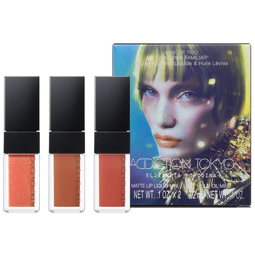 ADDICTION Tokyo Mini Lip Trio Unknown Familiar October 20, 2023 Limited Release