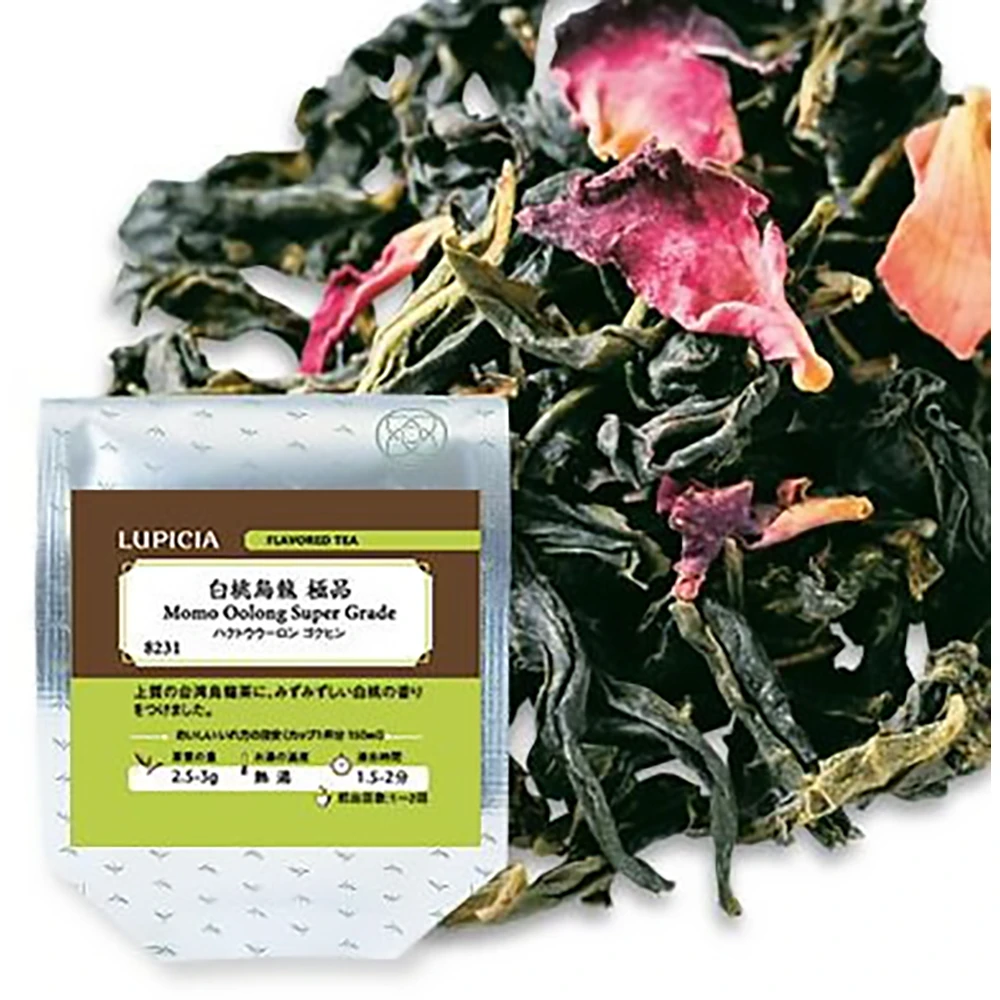 Lupicia White Peach Oolong Premium – 50G Bag Bald Oolong Gokuhin 8231
