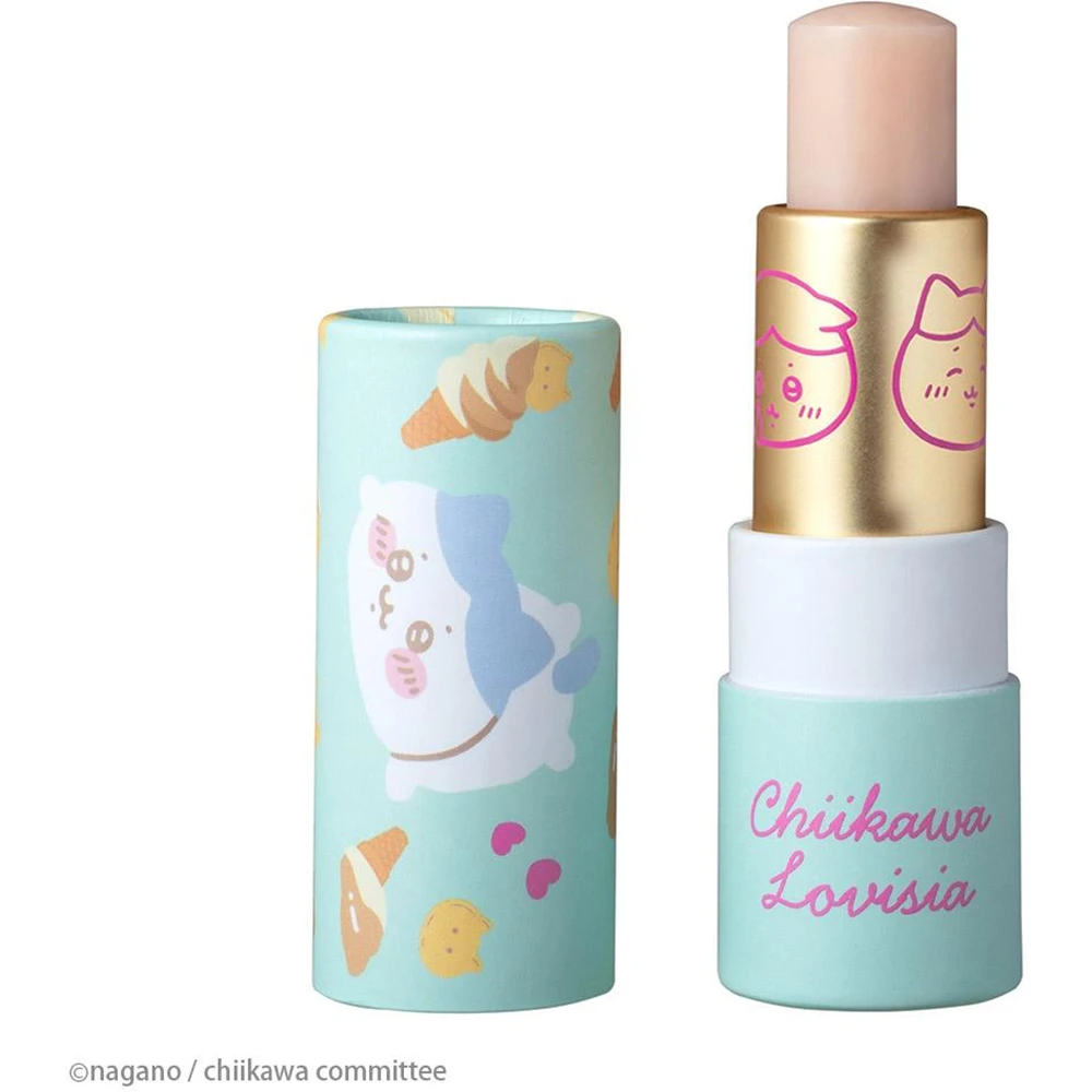 萌萌哒限定 日本lovisia联名吉伊卡哇Lovisia Chiikawa Large Group Lip Cream Hachiware Milk Chocolate Fragrance润唇膏  牛奶巧克力香 哈契瓦乐款