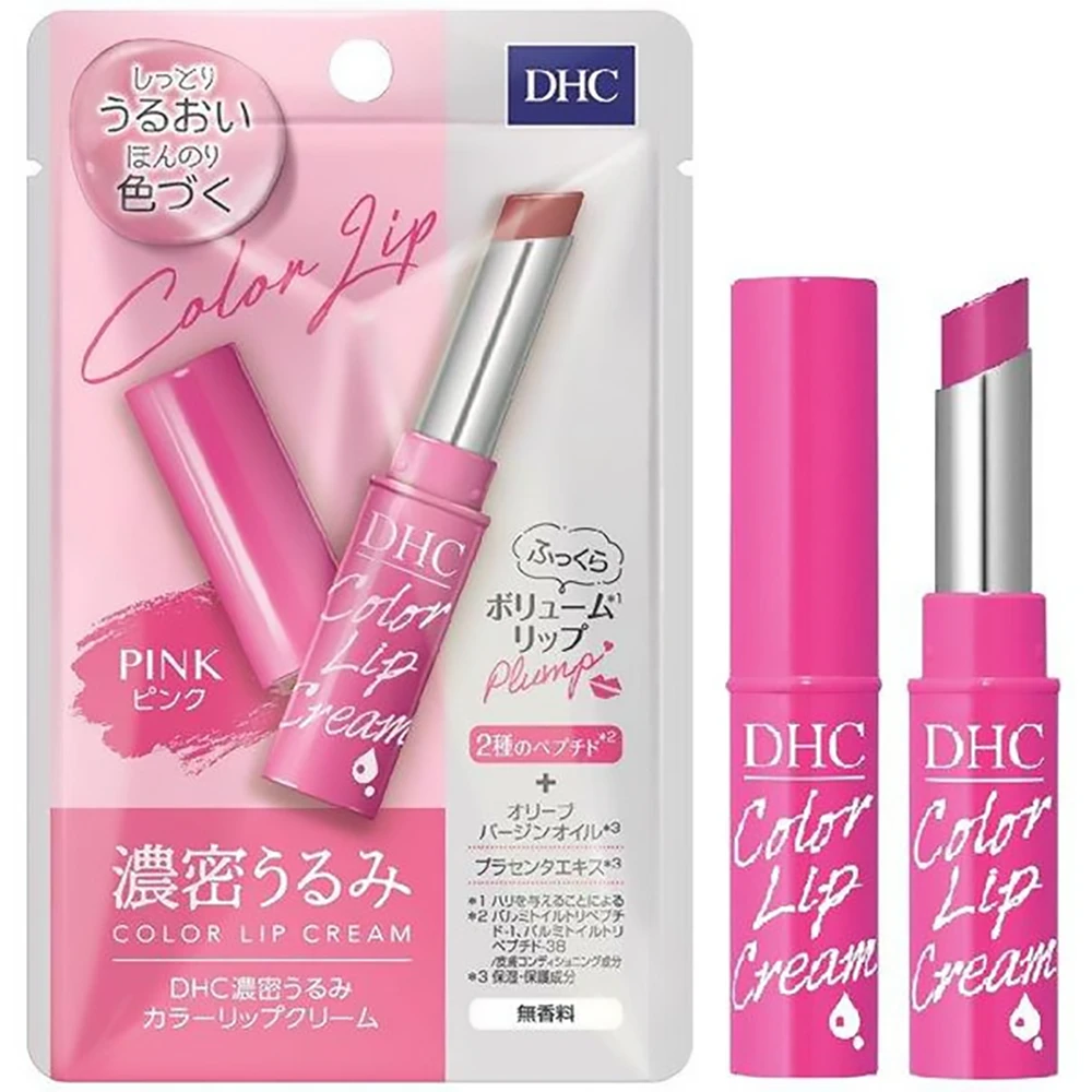 DHC Dense Urumi Color Lip Cream Pink DHC纯榄变色护唇膏 橄榄润唇膏滋润 粉色