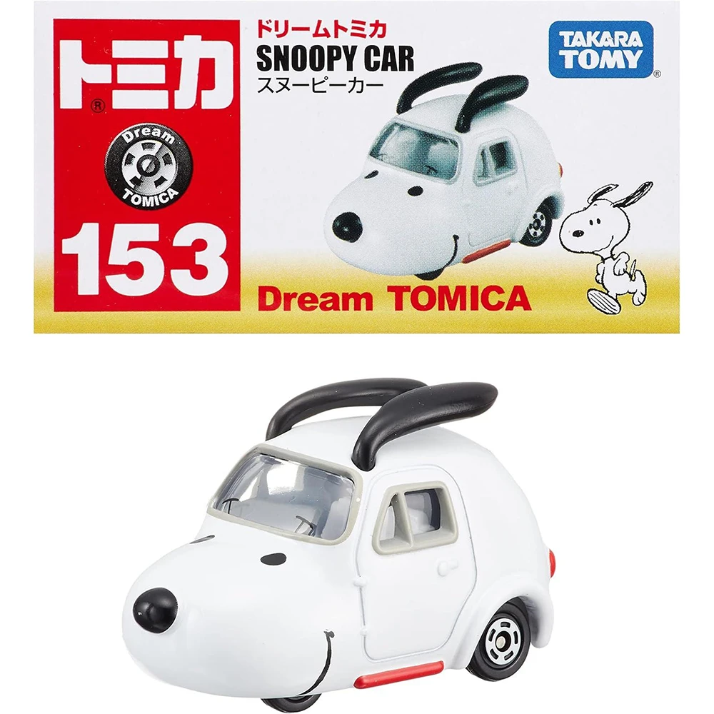 Takara Tomy Dream Tomica 153 Snoopy Car TOMY多美卡合金小汽车模153号梦之卡SNOOPY史努比玩具