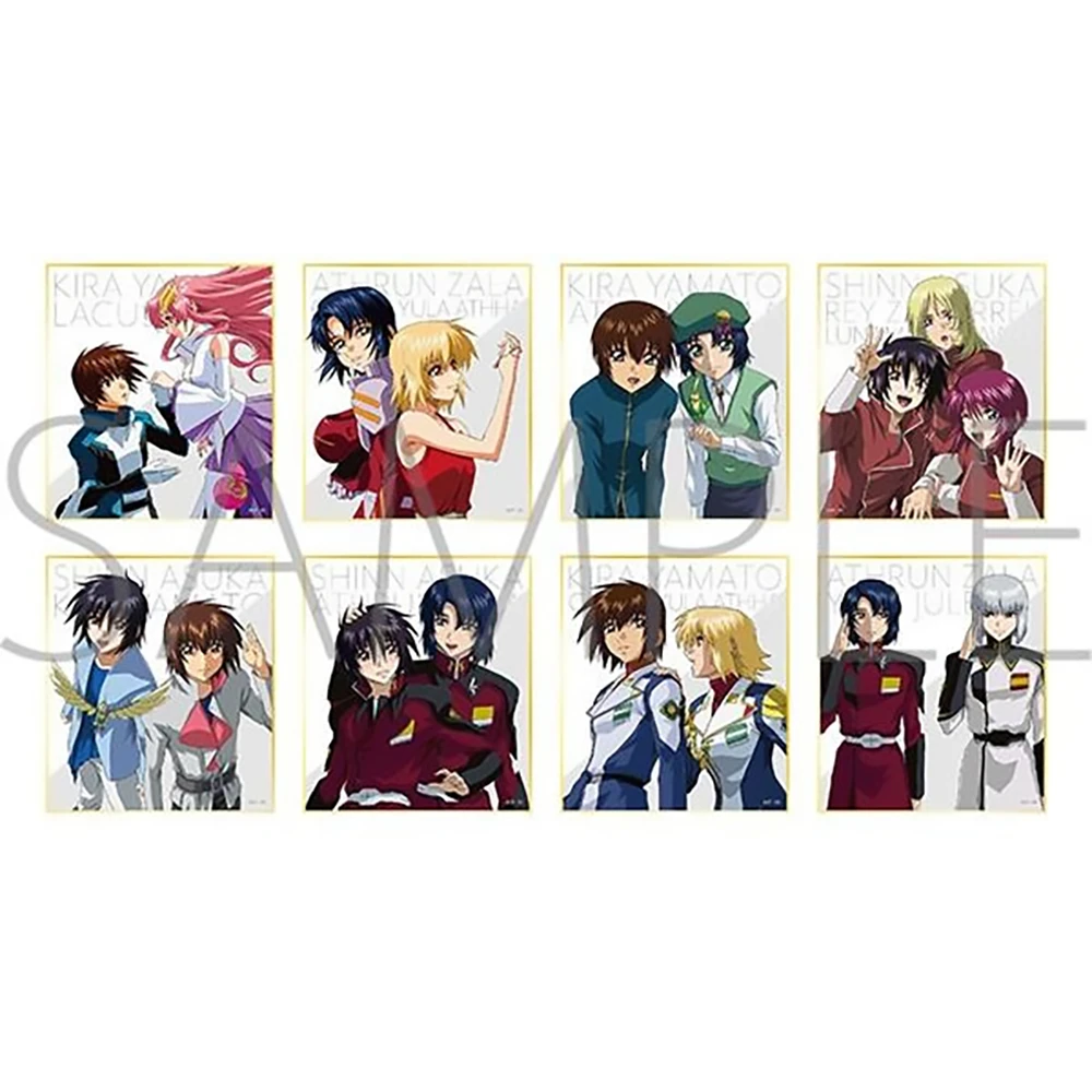 [Goods – Colored Paper] Mobile Suit Gundam Seed Freedom Mini Colored Paper Collection 8pcs Released 2024/01/26 4550621018435