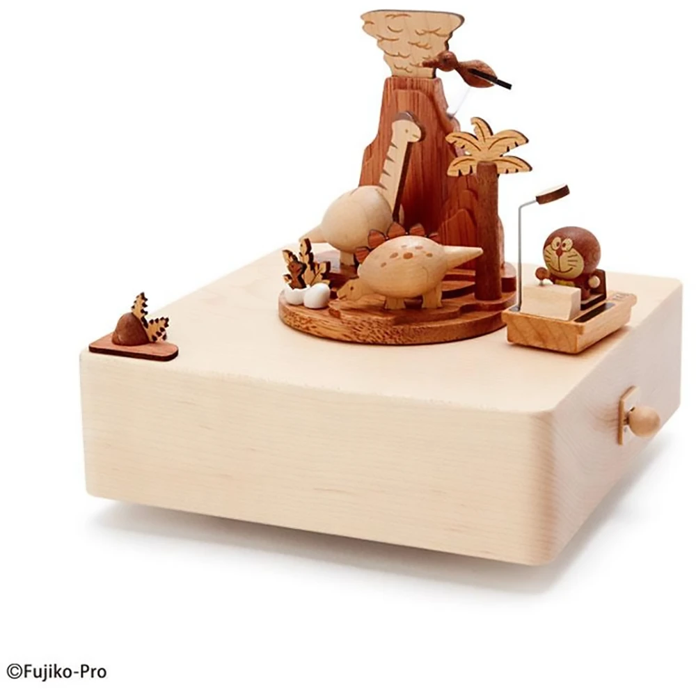 Doraemon Wooden Music Box (Time Machine/I’M Doraemon) 多啦A梦 – 天然木音乐盒（时光机款）