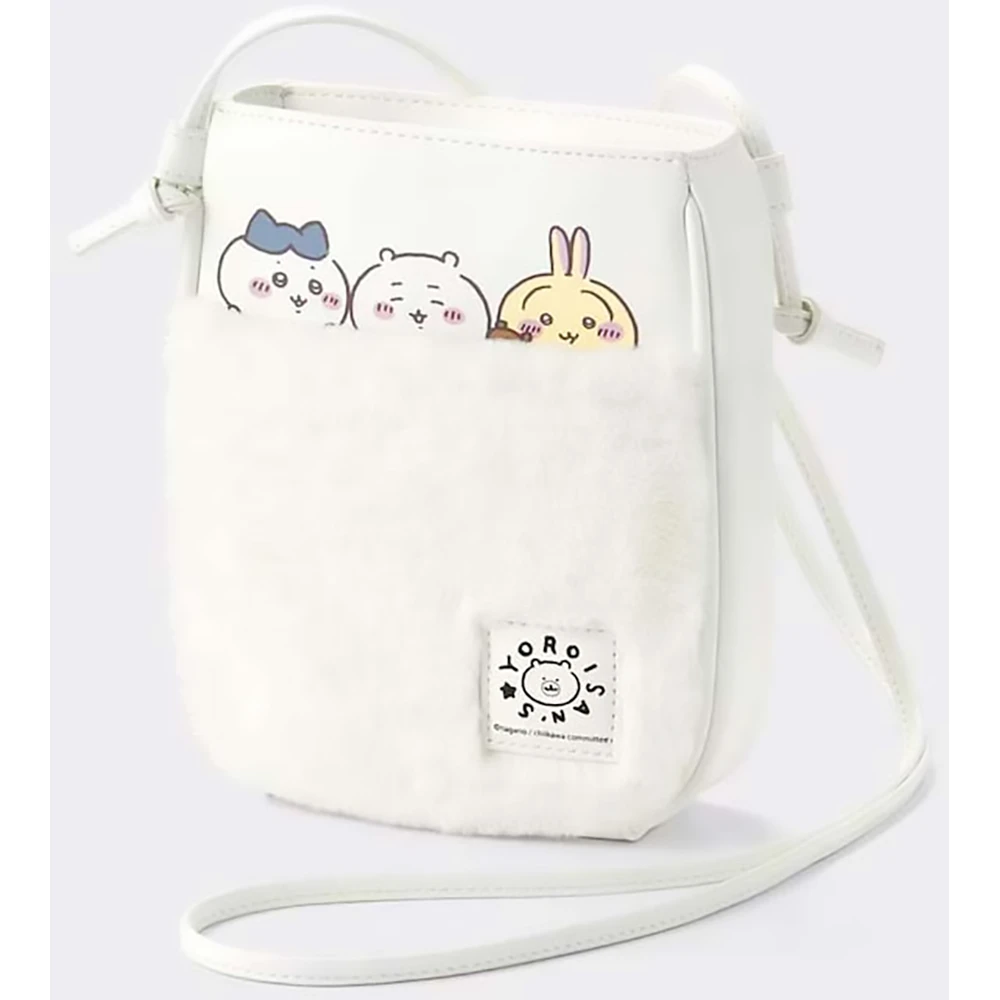 GU Chiikawa Shoulder Pouch White
