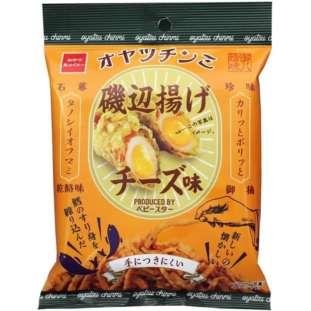 Oyatsu Company Baby Star Oyatsu Chinmi Isobe Fried Cheese Flavor 37G