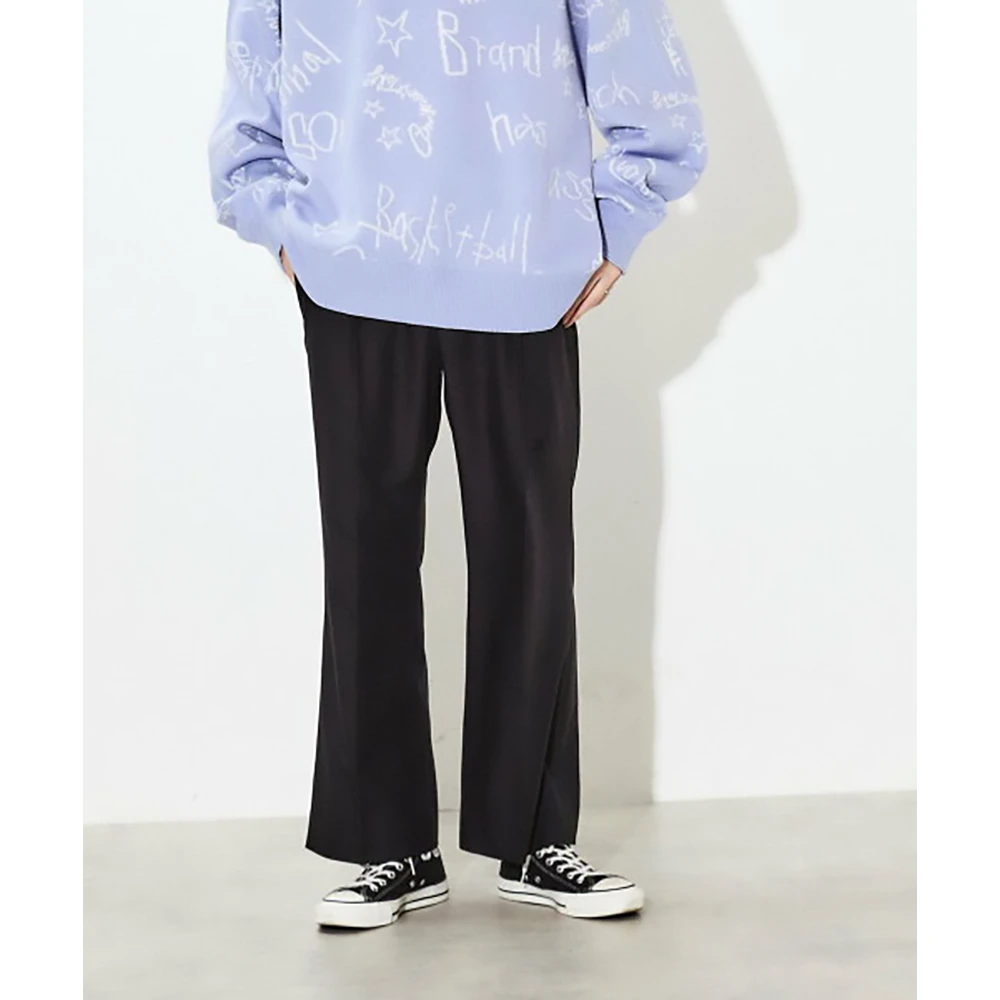 Converse Tokyo Mens Semi-Flare Slacks Pants Gz1156_A2831Fp152 #Black, L size