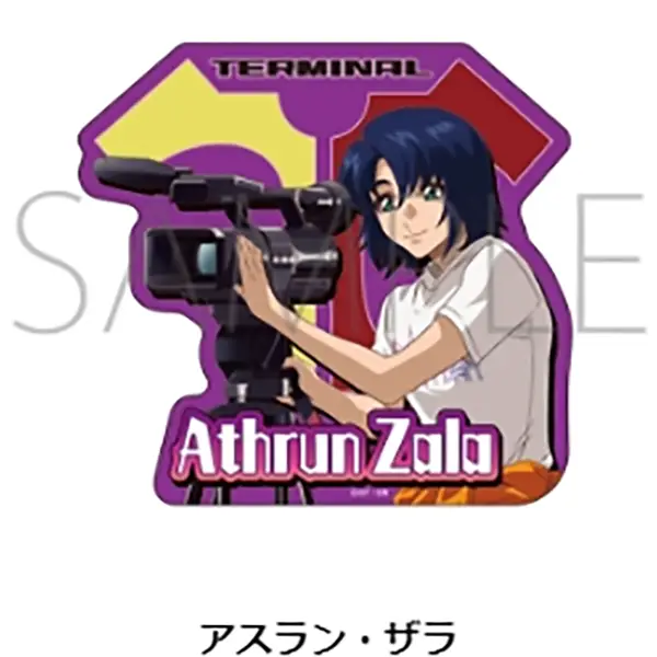 Gundam SEED Festival Travel Sticker Athrun Zala