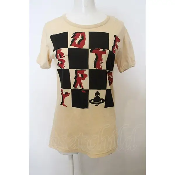 [Used] Worlds End / / / Destroy T-Shirt Viviennal Westwood Vivianos