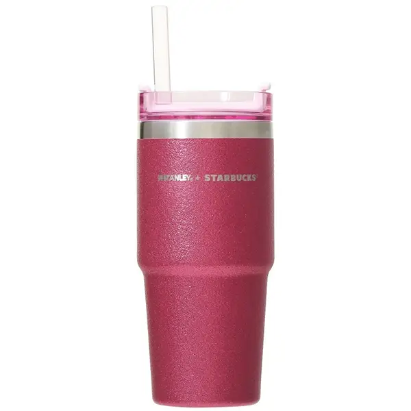 Starbucks 3Way Stainless Stock Blur Stanley Grider Vivid Pin 星巴克 史丹利 联名款 不锈钢 吸管杯 901毫克容量 车载 汽车杯 礼品