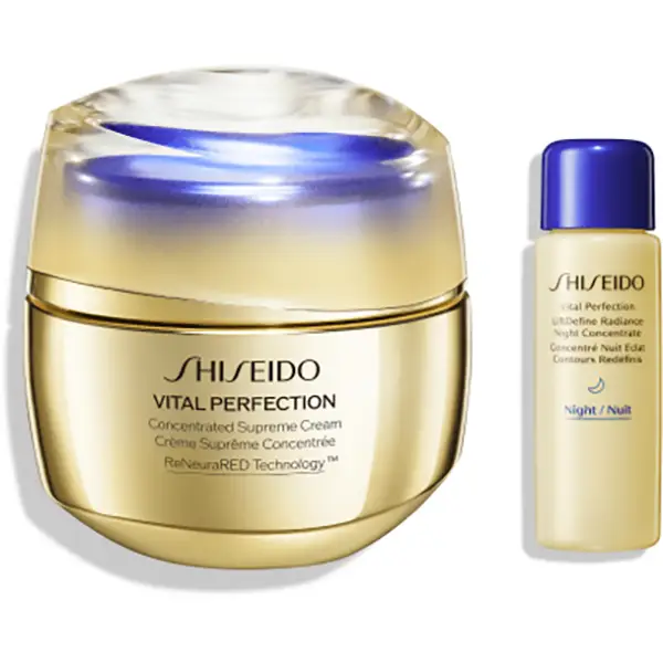 Shiseido Vital Perfection Concentrated Supreme Cream Outlet Kit 50G X 10Ml