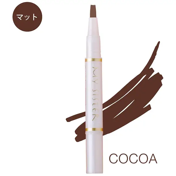 颠覆传统指甲油的指甲油笔！用热水就可以卸掉哦！MYSISTER Water-Based Nail Treatment Nail Color Pen OW-01 Cocoa  Mysister指甲油笔水基美甲美人指甲油 不含丙酮及有机溶剂等有害物质无毒无味 OW-01 Cocoa