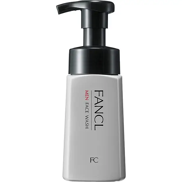 FANCL Men’s Face Wash 180ml 芳珂（FANCL）氨基酸洗面奶男女士补水修护保湿洁面乳孕妇可用温和洗面奶无刺激180ml