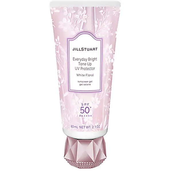 融入肌肤的自然珍珠光泽Jill Stuart Everyday Bright Tone Up UV Protector White Floral (Limited Edition)jill stuart防晒限定防晒前调白花玫瑰后调梨子花香水香氛粉润色防晒隔离底妆