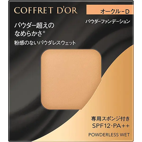 COFFRET D’OR Powderless Wet COFFRET DOR 【Kanebo 嘉娜宝】COFFRET D’OR 无粉感绮丽持妆保湿粉饼7.5g