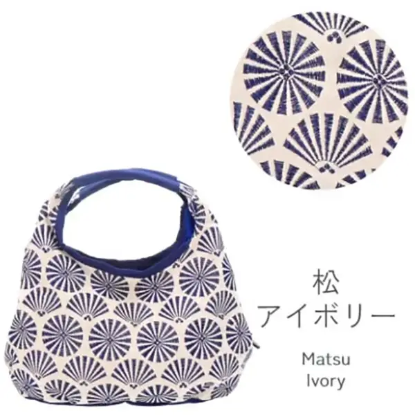 Link Miniround Bag Part4 * Kyoto Kurochiku Main Store Official #Matsu Ivory 拉链便当手袋 京都  Matsu Ivory