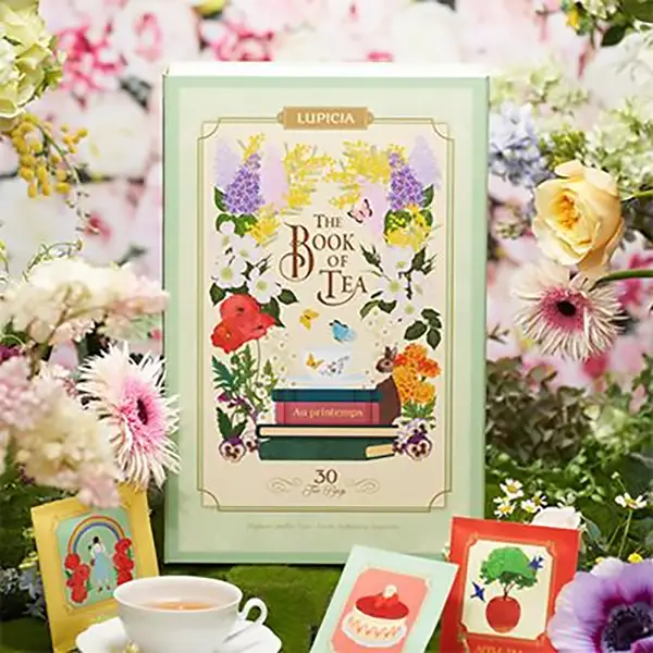 LUPICIA THE BOOK OF TEA Au Printemps BOT031 LUPICIA茶书2024绿碧茶园 白桃乌龙茶30种茶包