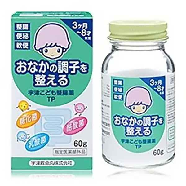 Utsukyumeigan Utsu Children’s Intestinal Medicine TP 60g 玉津益生菌改善幼儿胃部 缓解便秘60克