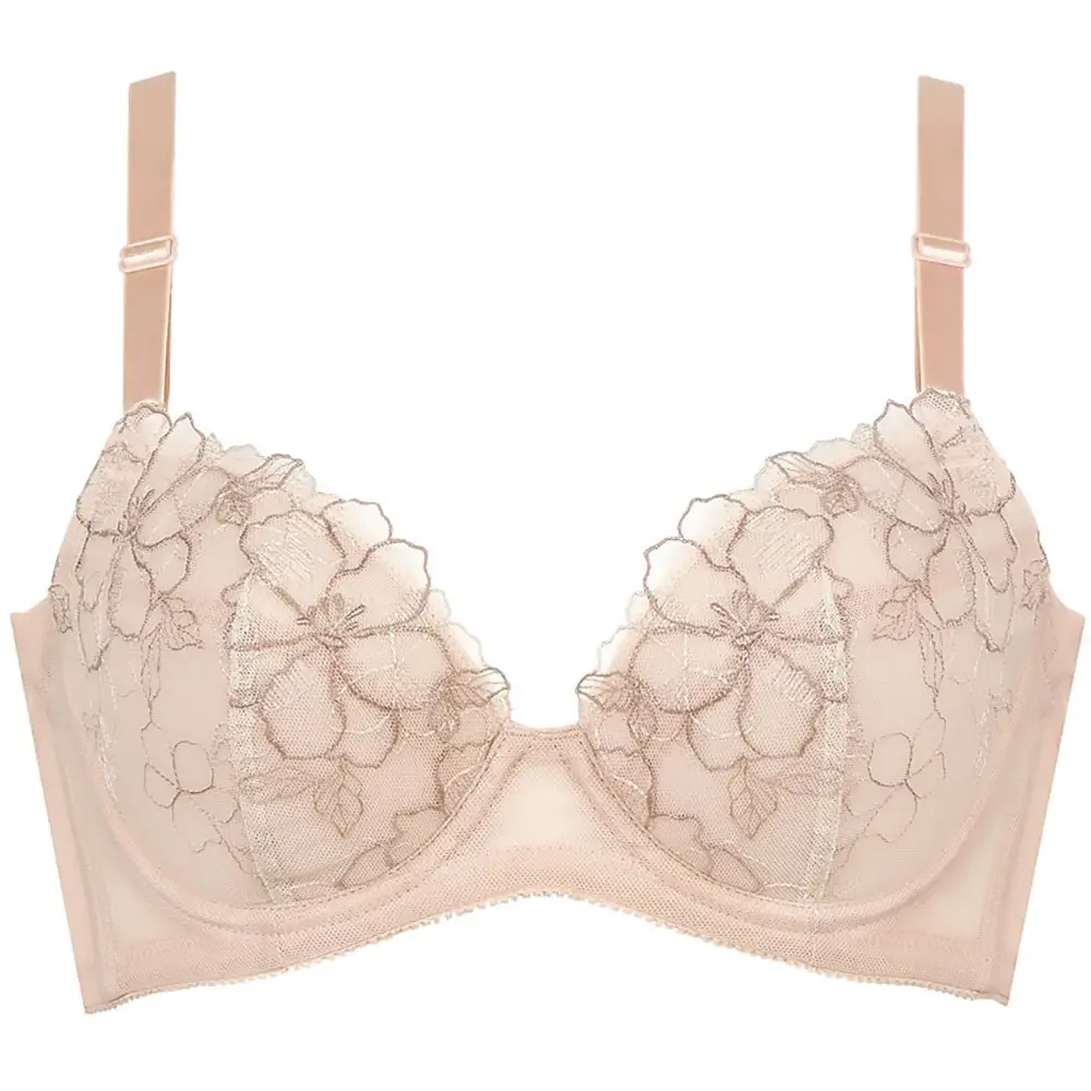 Wacoal Wing / Huff G / H Cup Appeared!Wakitaka / [Sensel Silhouette Bra] 3/4 Cup Bra #Po, D75