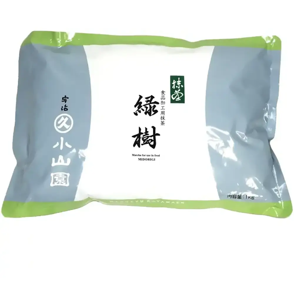 丸久小山園 Marukyu Koyamaen Midoriku 1Kg (緑樹 Midorigi)1kg丸九小山园抹茶粉緑樹袋装1kg