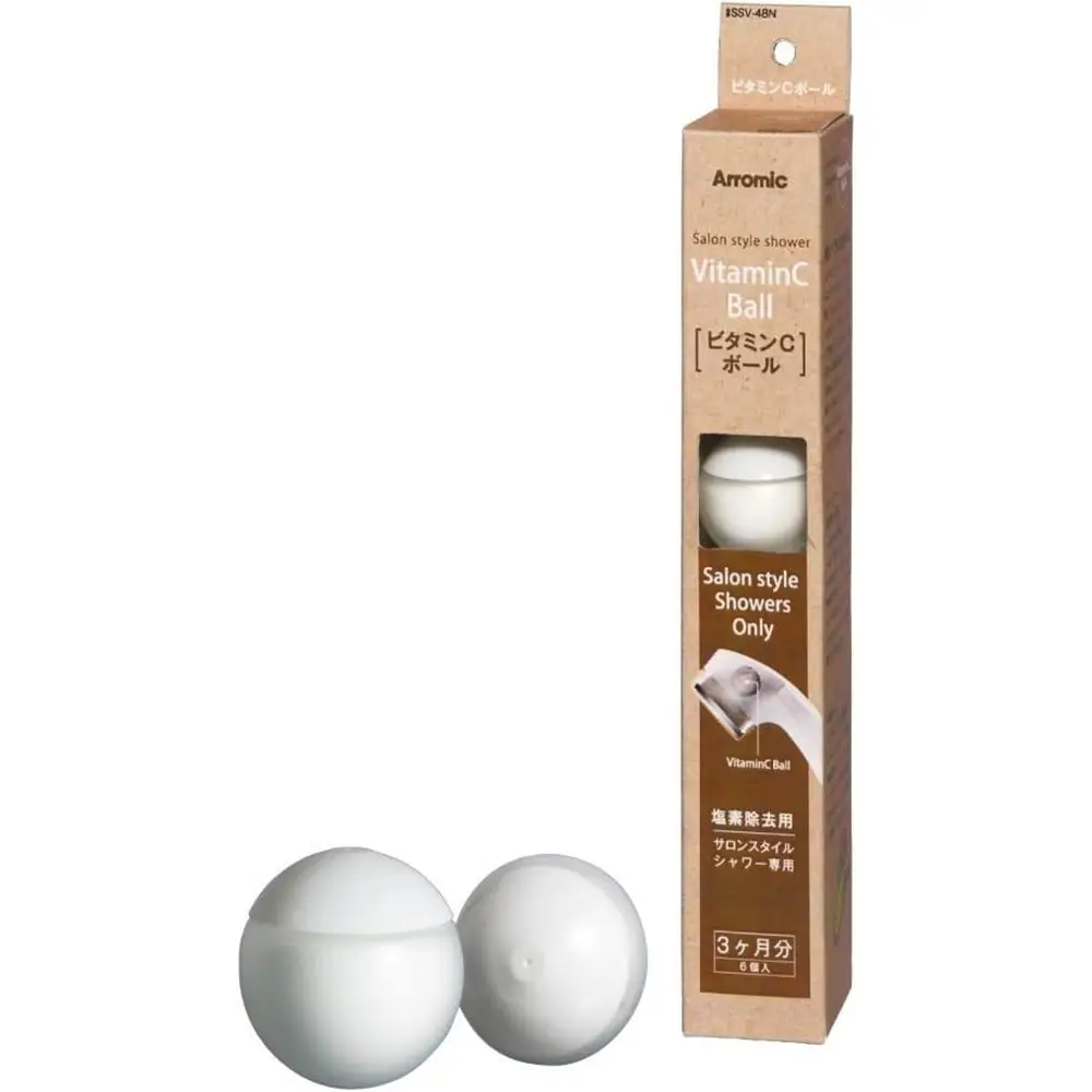 Arromic Salon Style Shower Exclusive Vitamin C Balls, Pack of 6