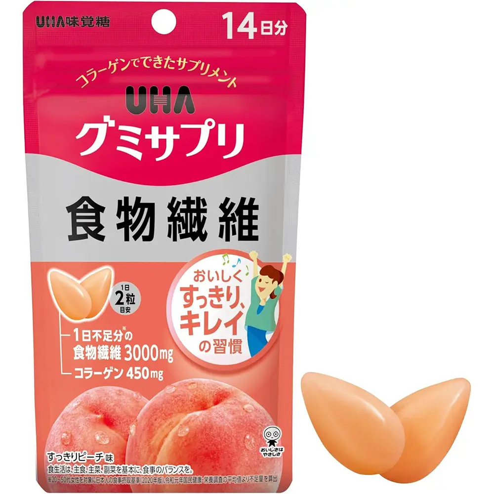 Gummy Supplement Dietary Fiber 14-Day Supply (1 Bag)