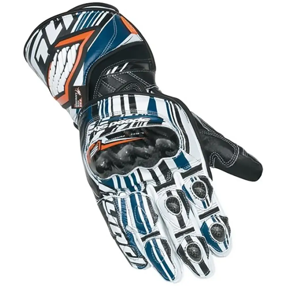 Hyod Hrg204Dl Hyod Dynamic D3O Racing Gloves (Fast-Hide) Racing Gloves #Blue, L size