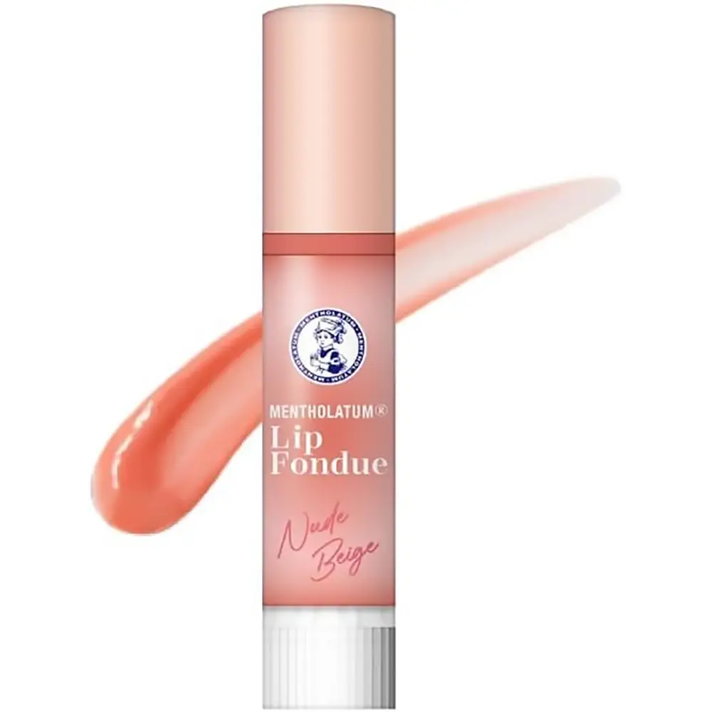 Mentholatum Lip Fondue Nude Beige 3.2g Fusion Floral Scent