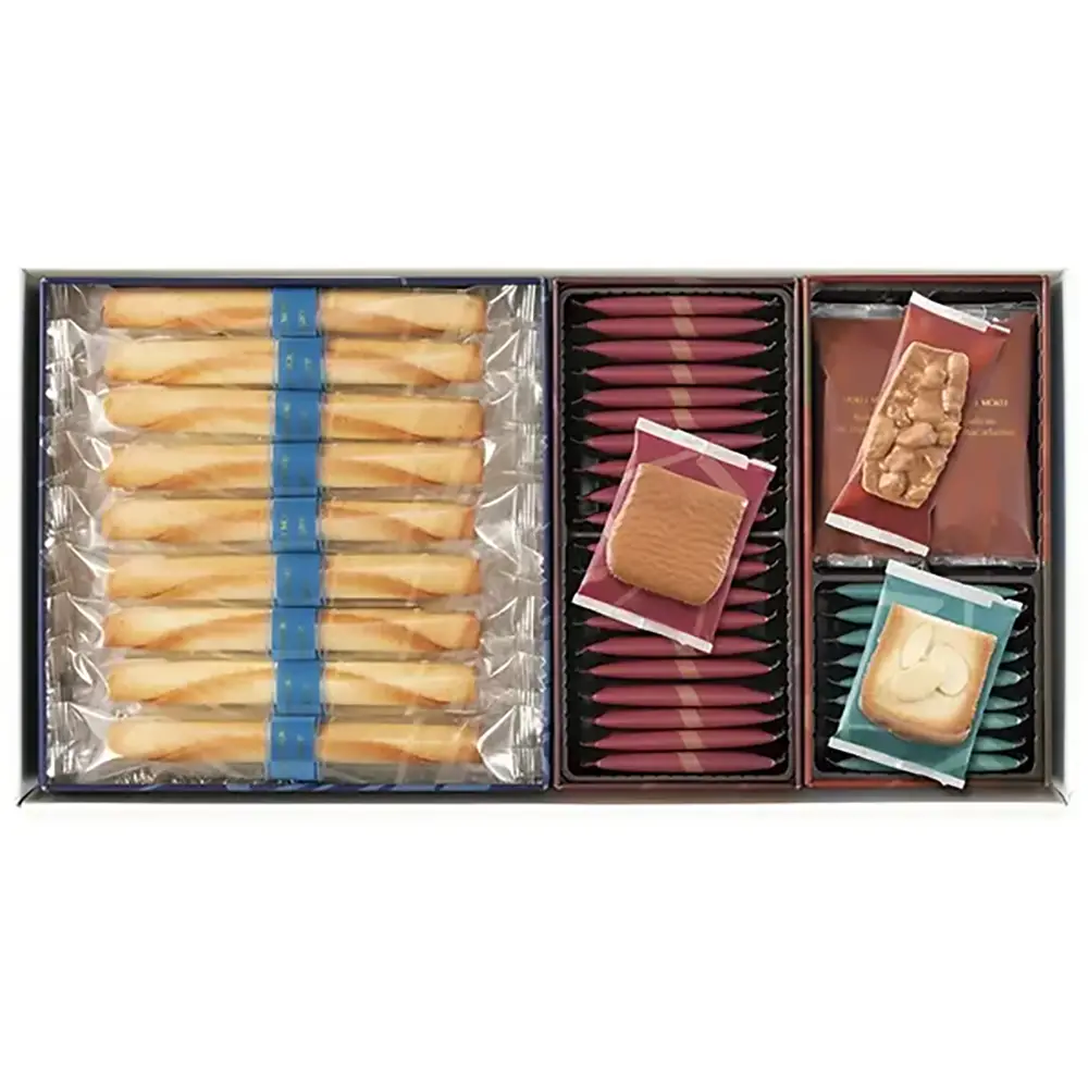 Yoku Moku Assortiment de Biscuits 4 Types 55 Pieces