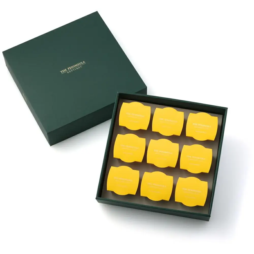 The Peninsula Boutique & Cafe Mango Pudding 9 Pieces