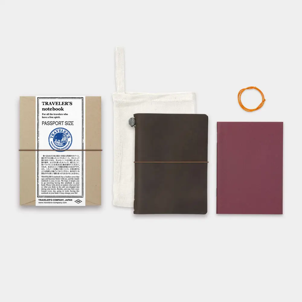 Traveler’S Note Passport Size Brown (15027006)