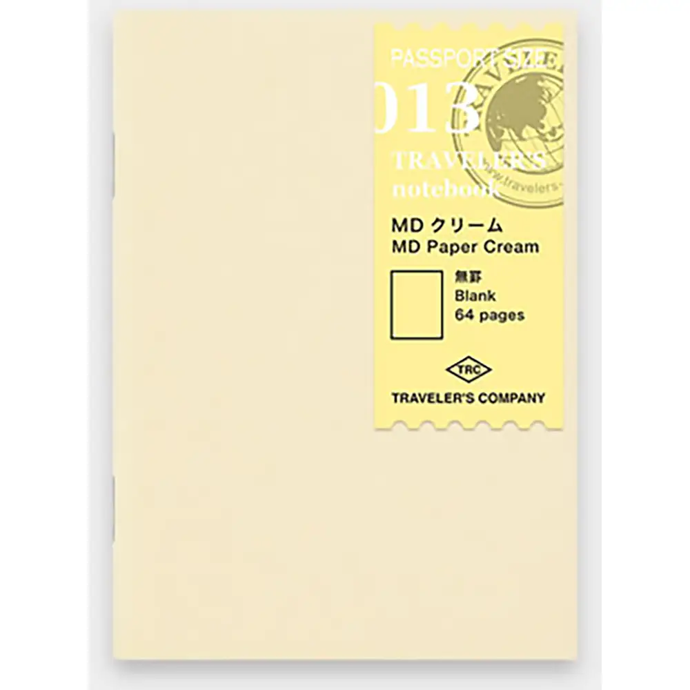 Traveler’S Note Passport Size Refill Md Cream (14404006)