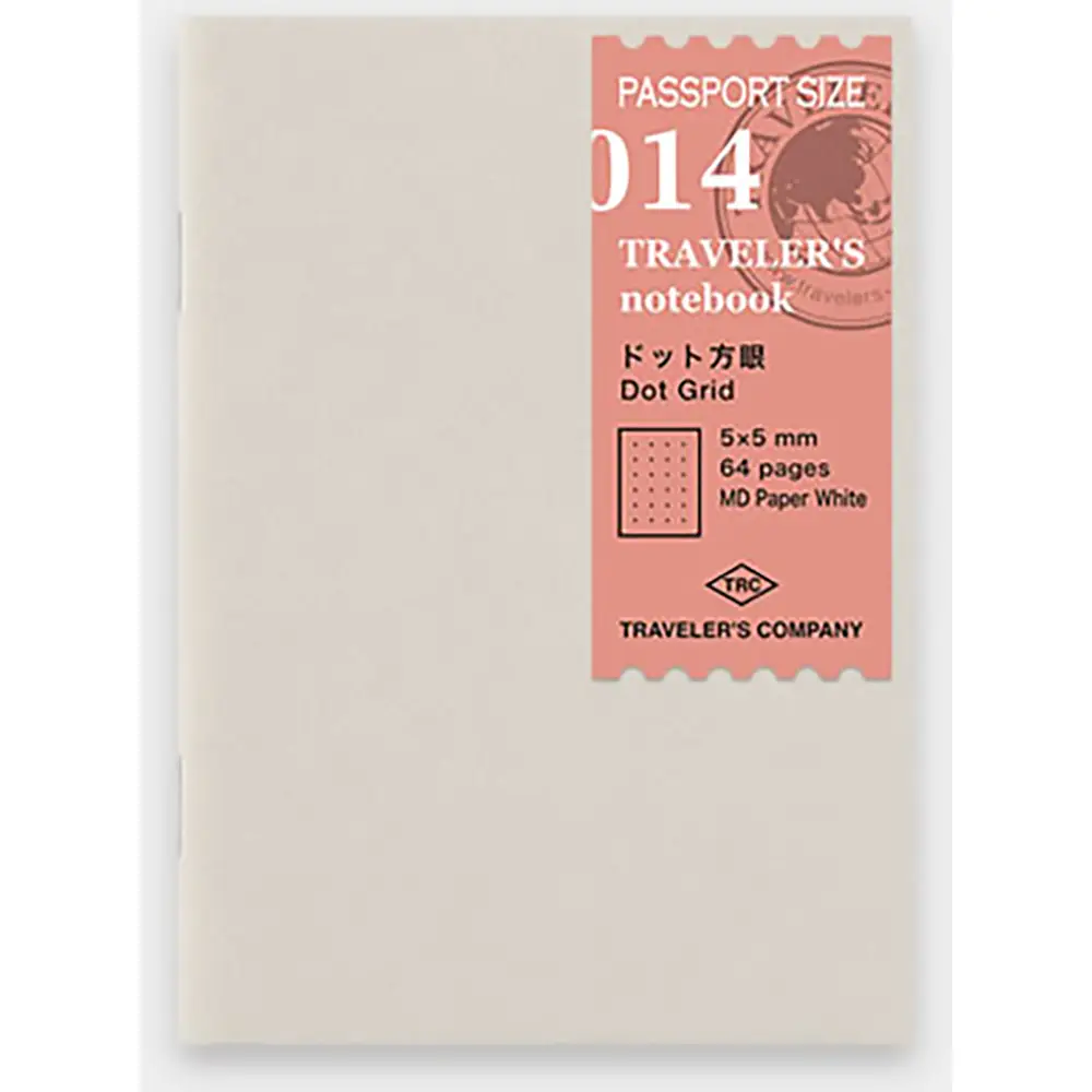 Traveler’S Note Passport Size Refill Dot Square (14405006)