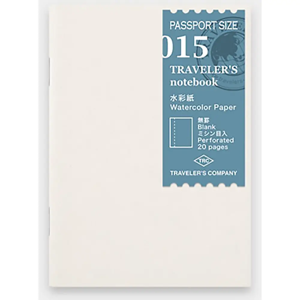 Traveler’S Note Passport Size Refill Watercolor Paper (14406006)