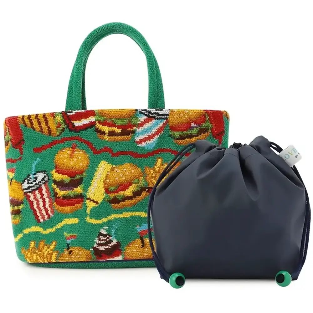 FEILER Burger Shop Drawstring Bag L BUR-257131