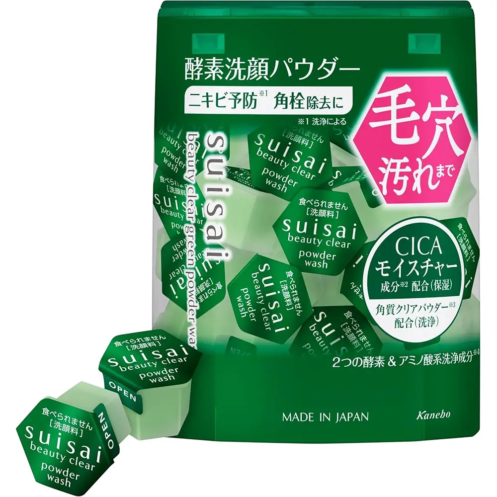 Suisai Beauty Clear Green Powder Wash