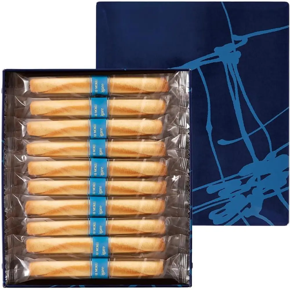 YOKUMOKU Cigare Butter Cookies Gift Box 30 Pieces YOKUMOKU Cigare Butter Cookies Gift Box 30 Pieces