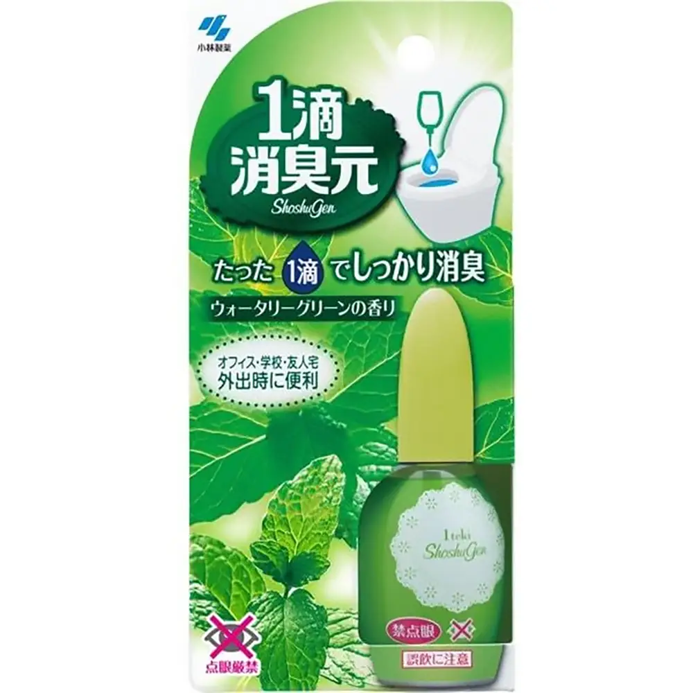 Kobayashi Shoshugen Watery Green Toilet Deodorizer 20ml Kobayashi Shoshugen Watery Green Toilet Deodorizer 20ml
