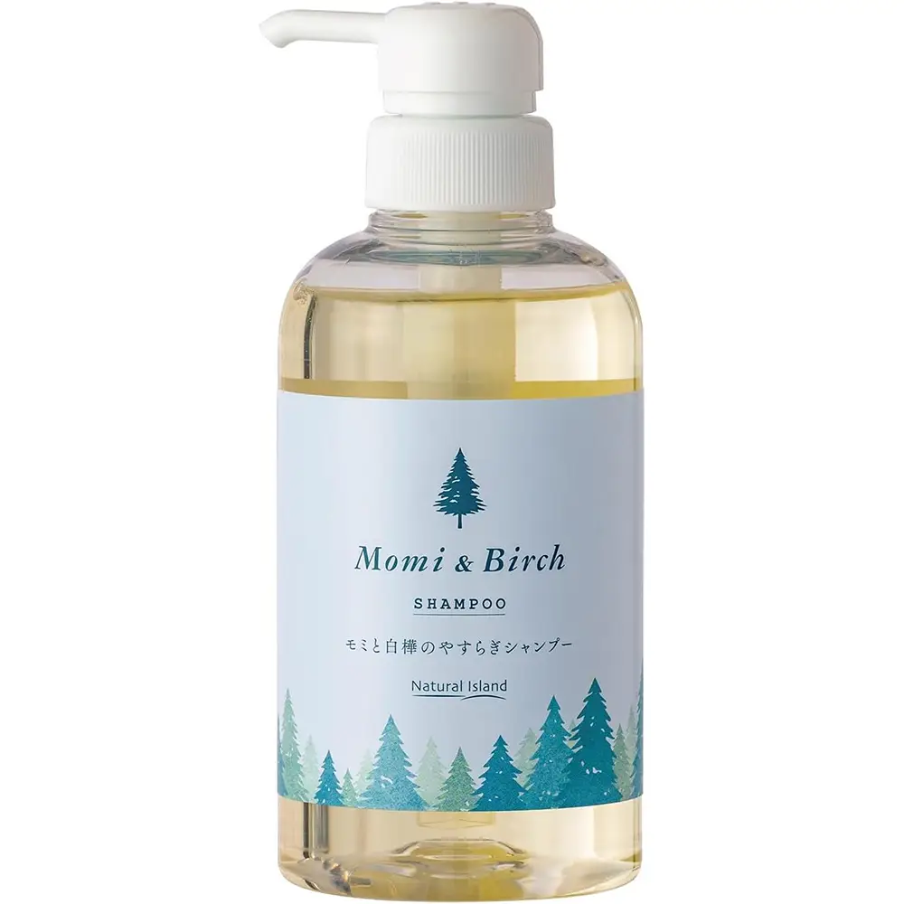 Natural Island Fir & Birch Relaxing Shampoo 400ml Made in Japan Natural Island Fir & Birch Relaxing Shampoo 400ml Made in Japan