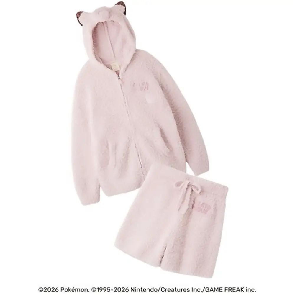gelato pique Pokemon Gelato Pippi Hoodie & Shorts Set PWNT264007 gelato pique Pokemon Gelato Pippi Hoodie & Shorts Set PWNT264007